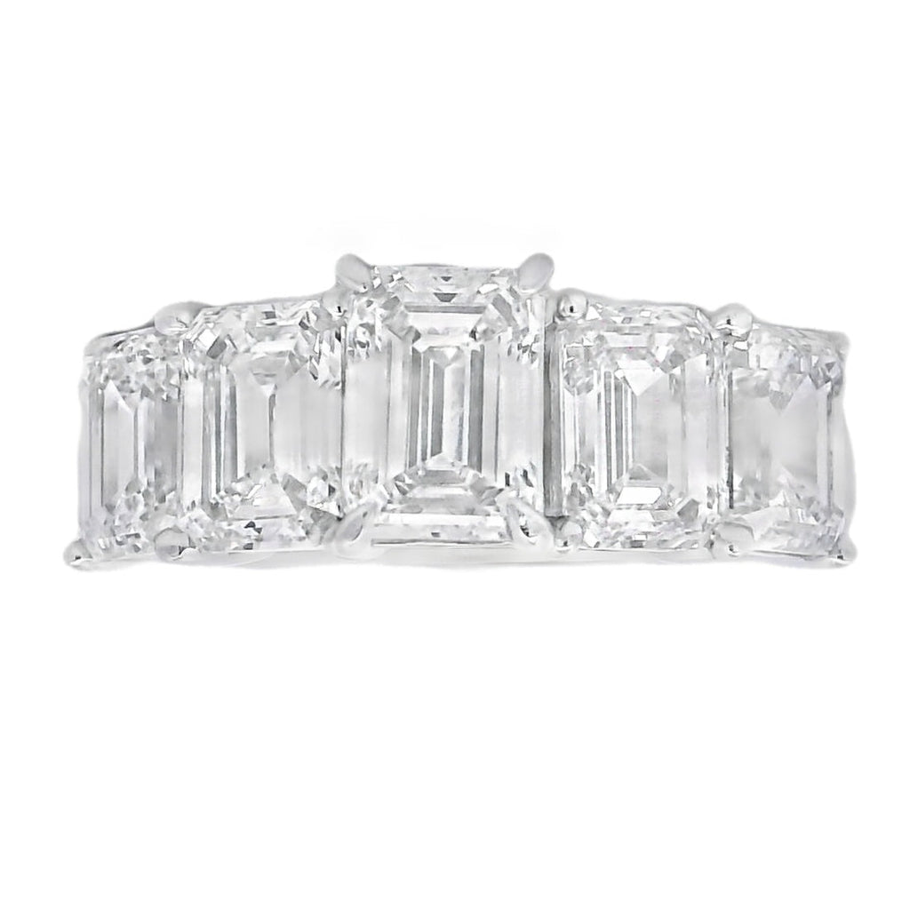 4.00ct Lab Grown Diamond Eng Only 14KT White Gold