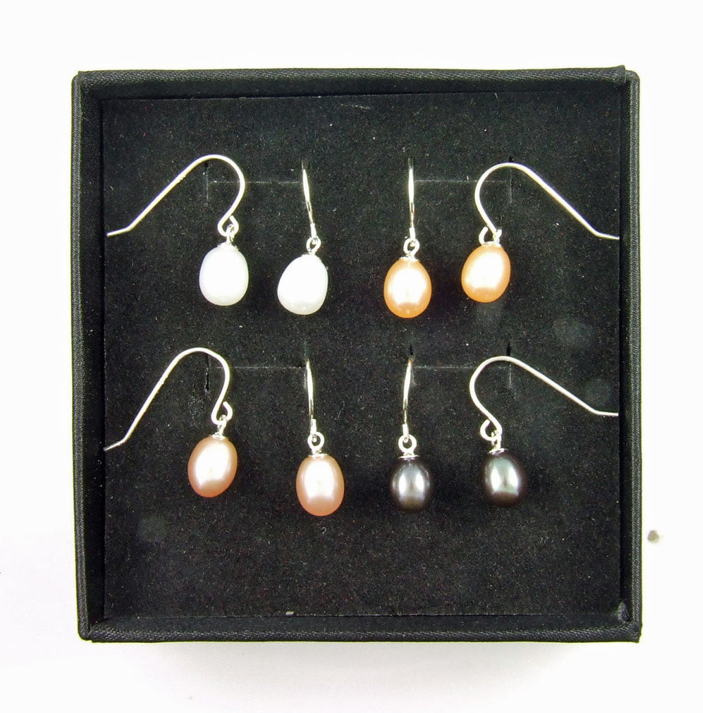 Fresh Water Pearl Jewelry sets Sterling Silver