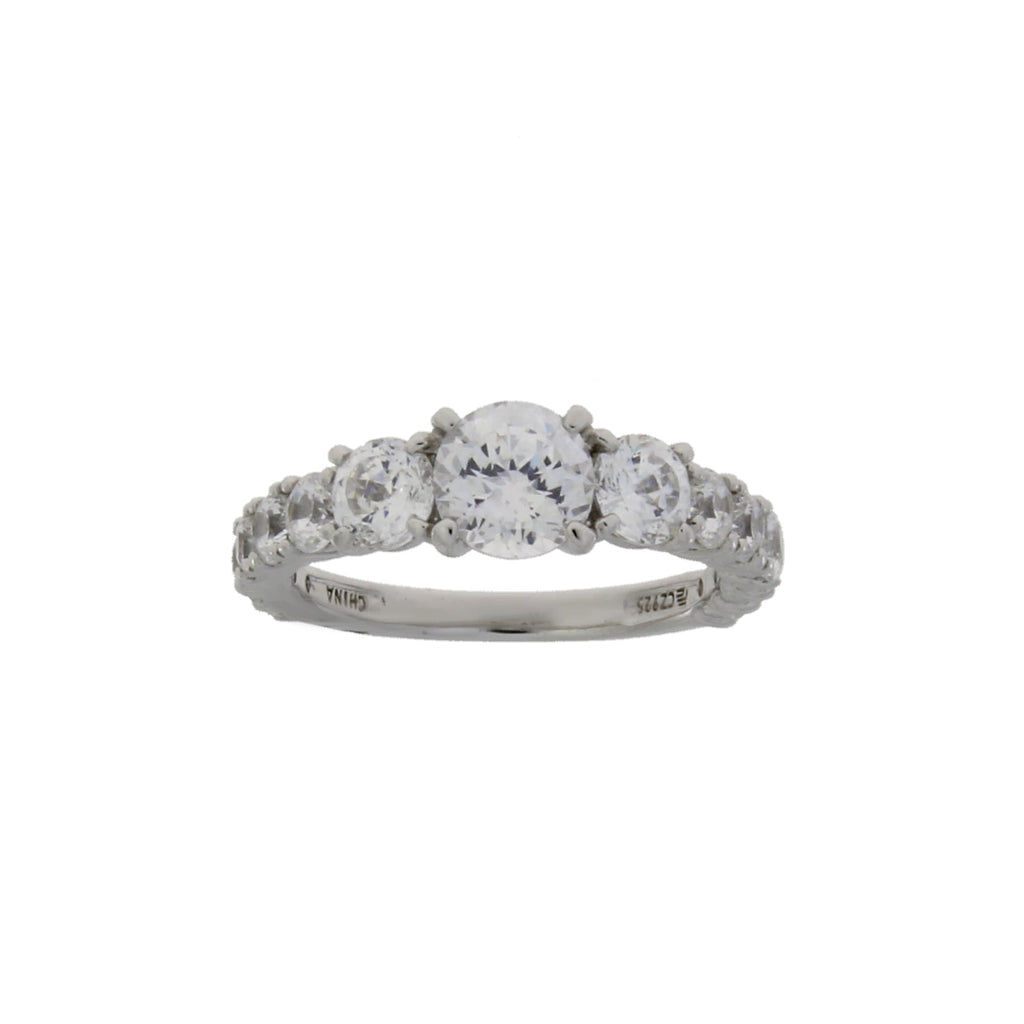 Cubic Zirconium CZ SS Bridal Sterling Silver