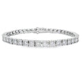 Lab Grown Diamond Tennis Bracelet Sterling Silver