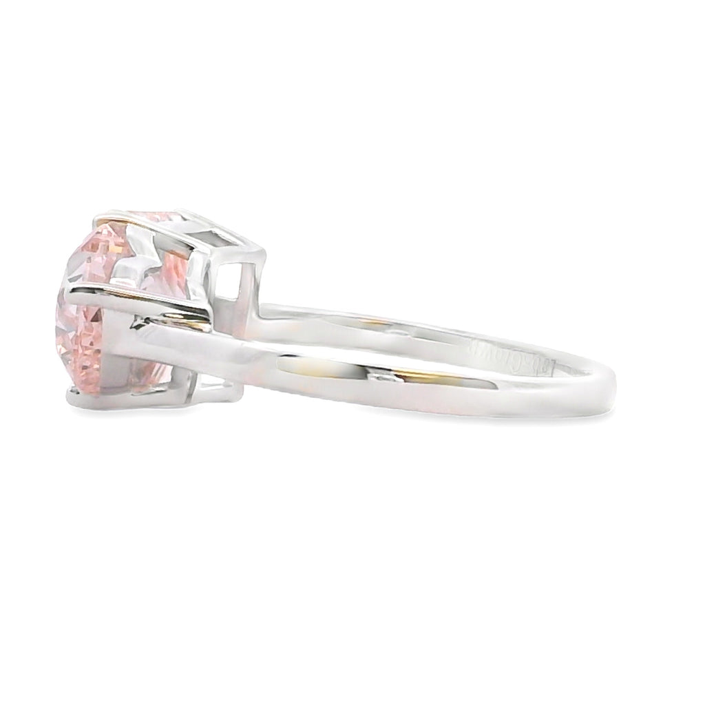 Natural 4.00ct Lab Grown Diamond Ring 14KT White Gold