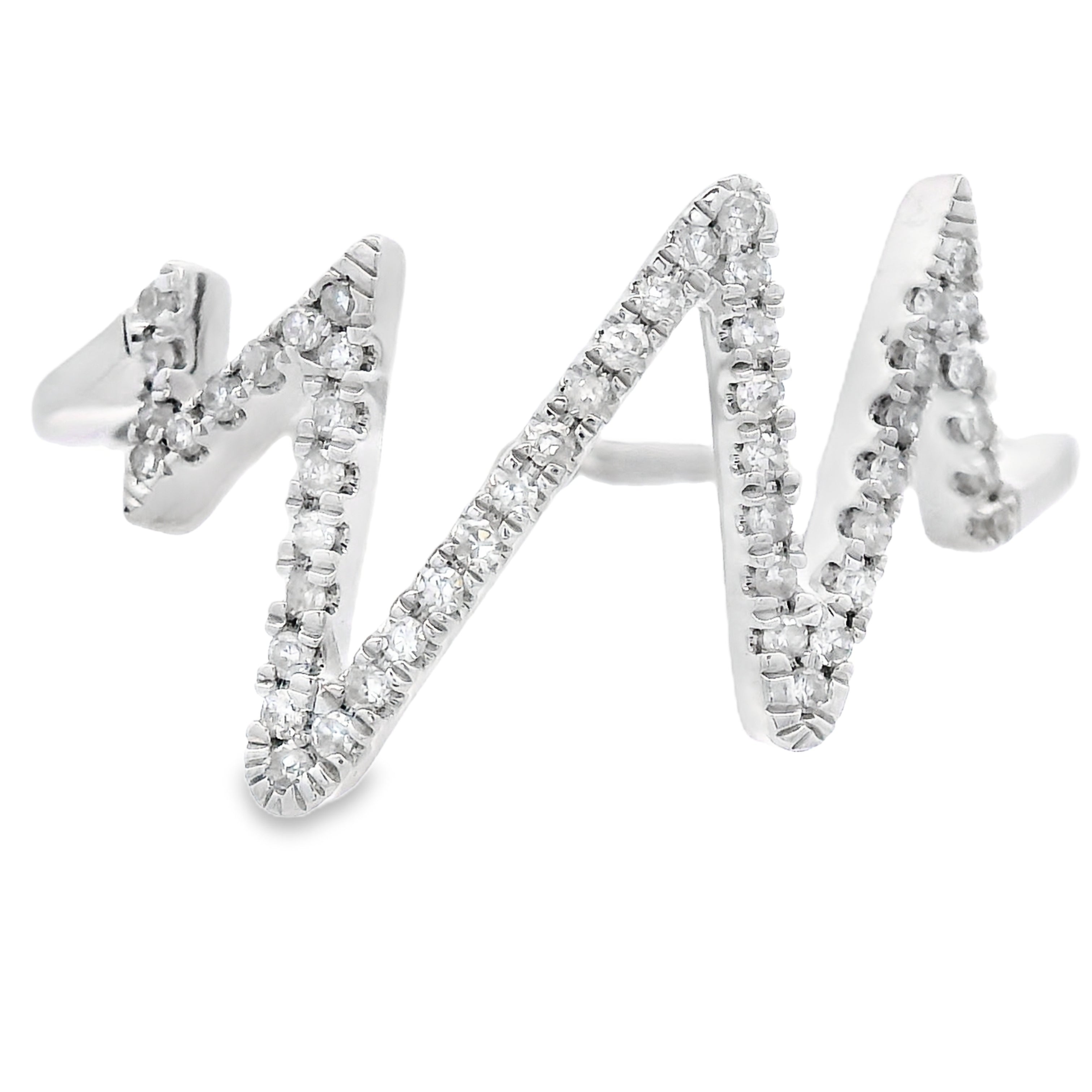 .15ct Diamond Ring 14KT White Gold