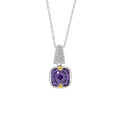 Cubic Zirconium Fashion Pendants Sterling Silver