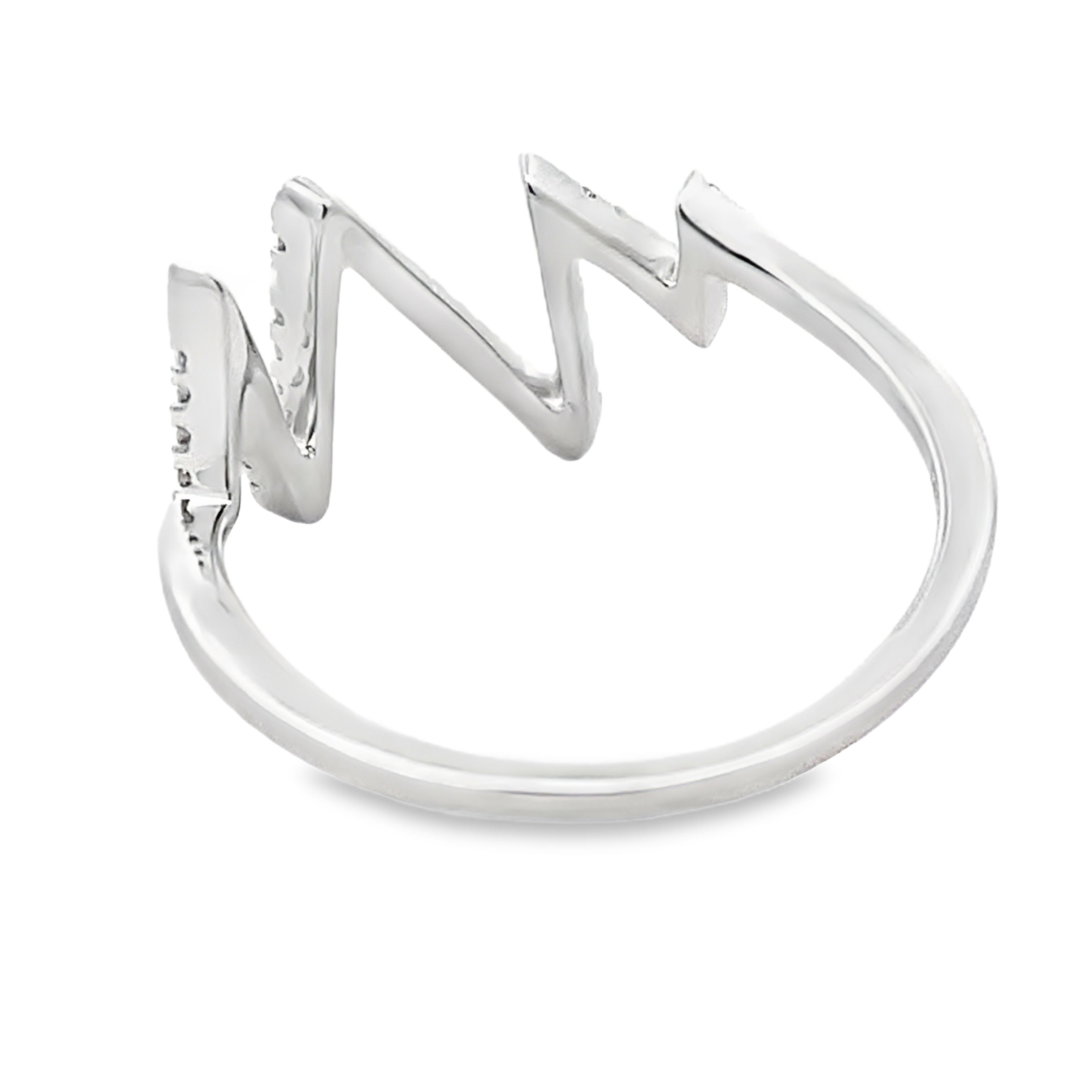 .15ct Diamond Ring 14KT White Gold