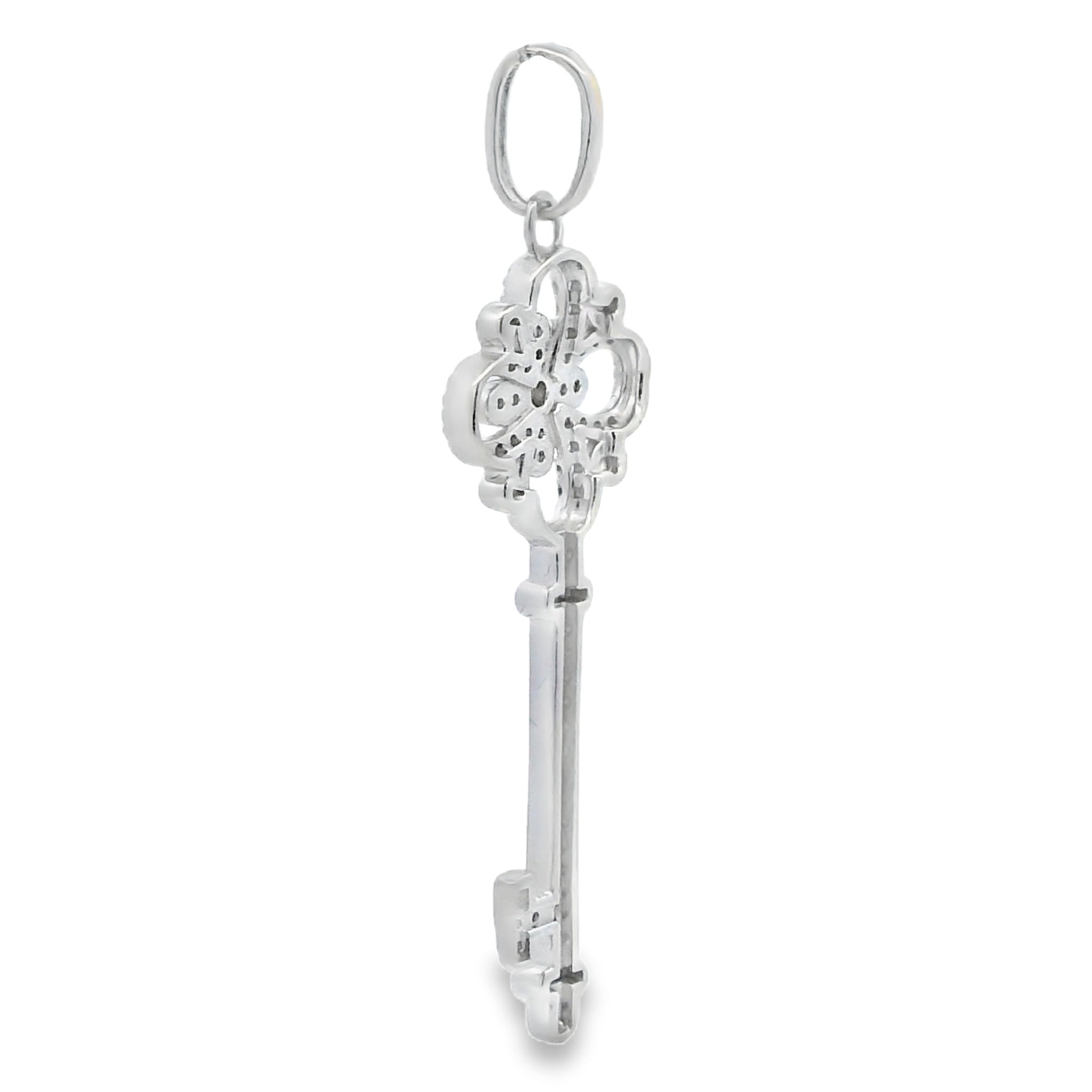 .66ct Moissanite Fashion Pendants Sterling Silver
