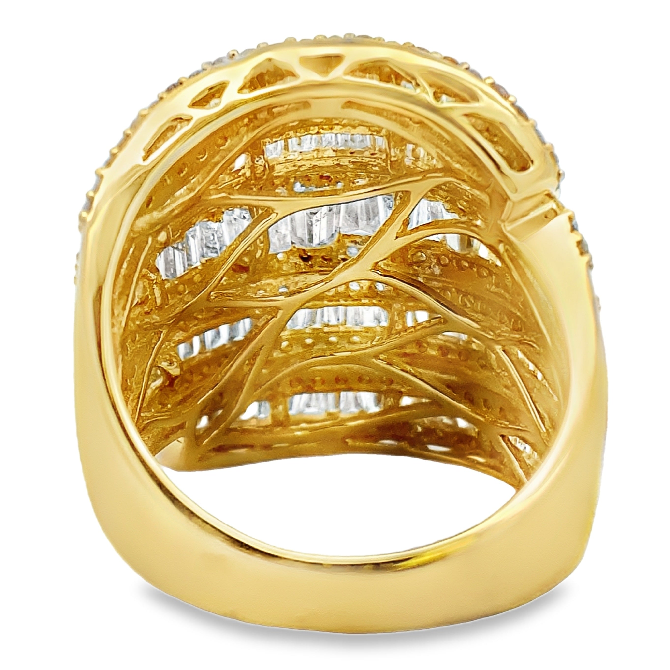 2.75ct Diamond Ring 14KT Yellow Gold