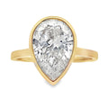 Genuine 3.00ct Lab Grown Diamond  14KT Yellow Gold