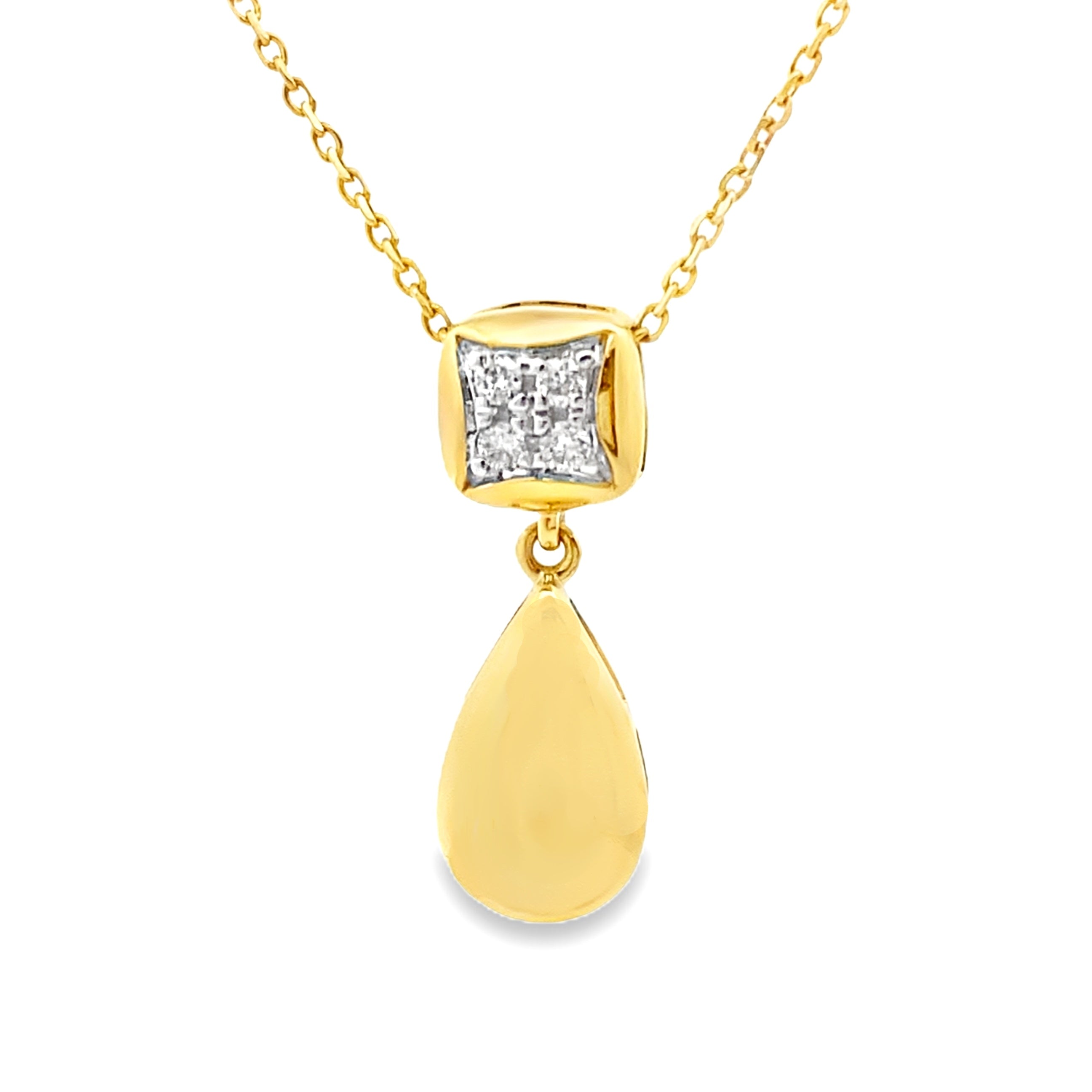 .04ct Diamond Fashion Pendants 10KT Yellow Gold