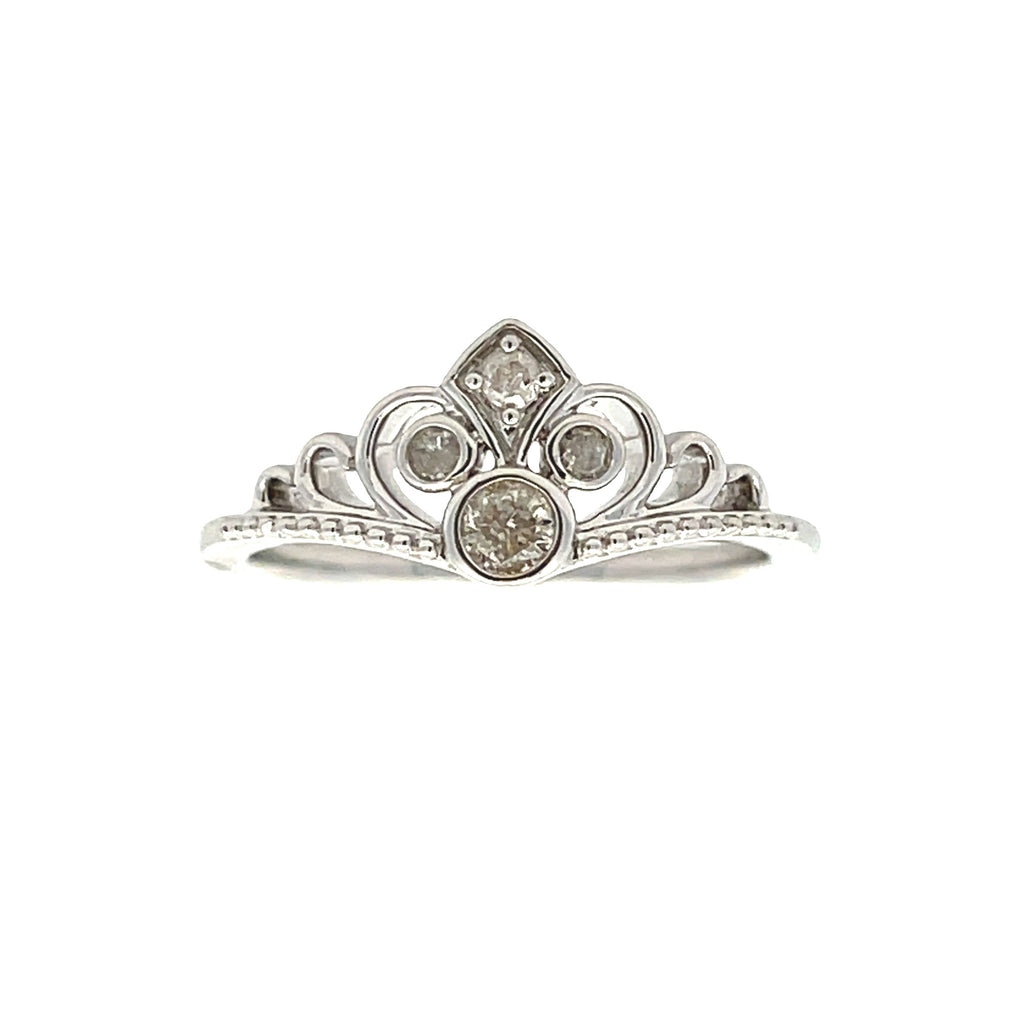 .17ct Diamond Ring Sterling Silver