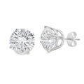4.00ct Lab Grown Diamond Stud Earrings 14KT White Gold