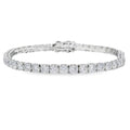 Lab Grown Diamond Tennis Bracelet Sterling Silver
