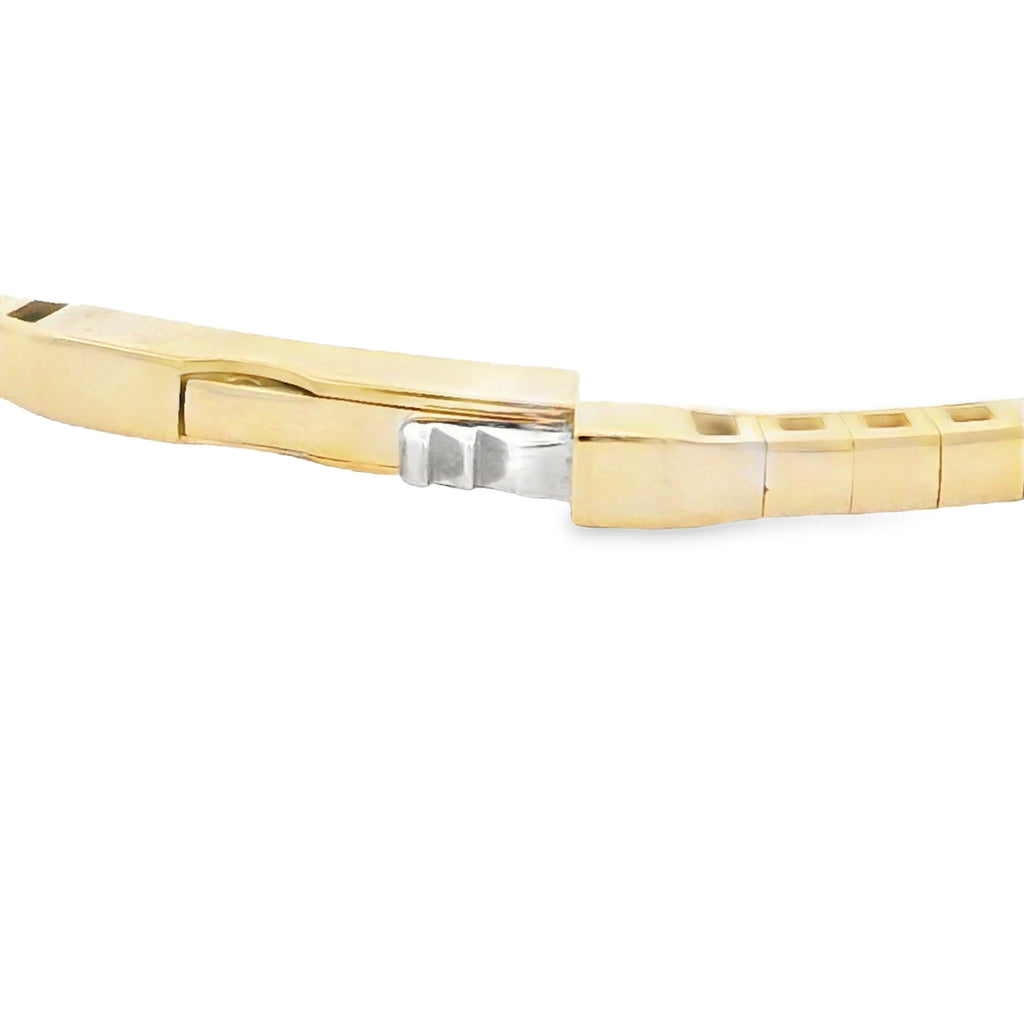 1.00ct Diamond Bangle Bracelet 14KT Yellow Gold