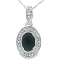 .53ct Onyx Diamond Fashion Pendants 10KT White Gold