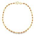 .95ct Ruby Diamond Bracelet 14KT Yellow Gold