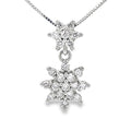 Lab Grown Diamond Fashion Pendants 10KT White Gold