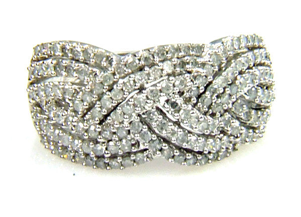 1.00ct Diamond Ring 10KT White Gold