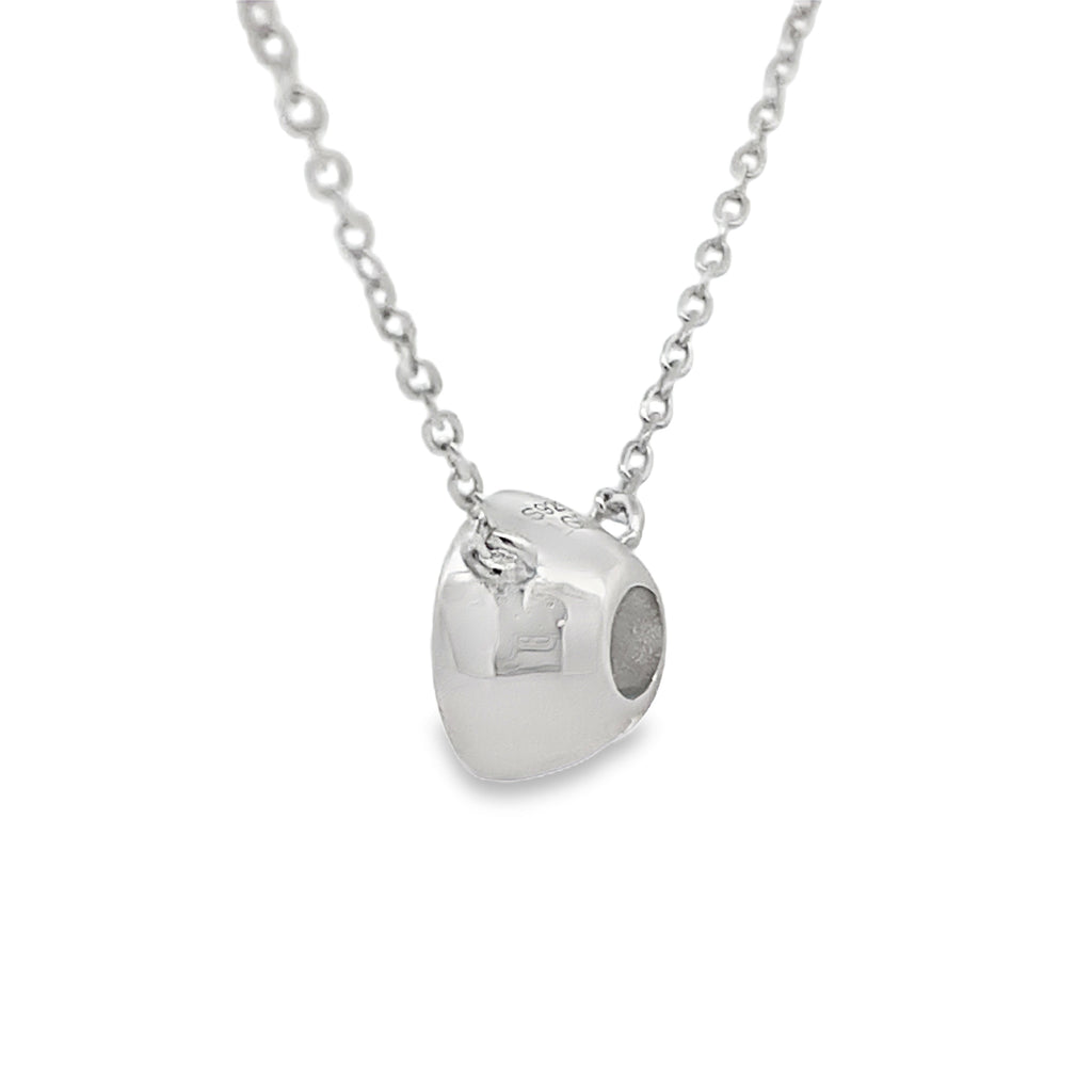 1.00ct Lab Grown Diamond Pendant Sterling Silver
