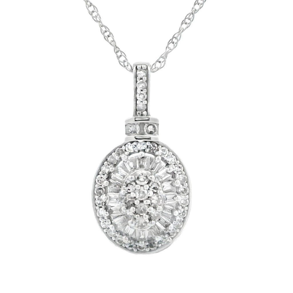 .25ct Diamond Fashion Pendants 10KT White Gold