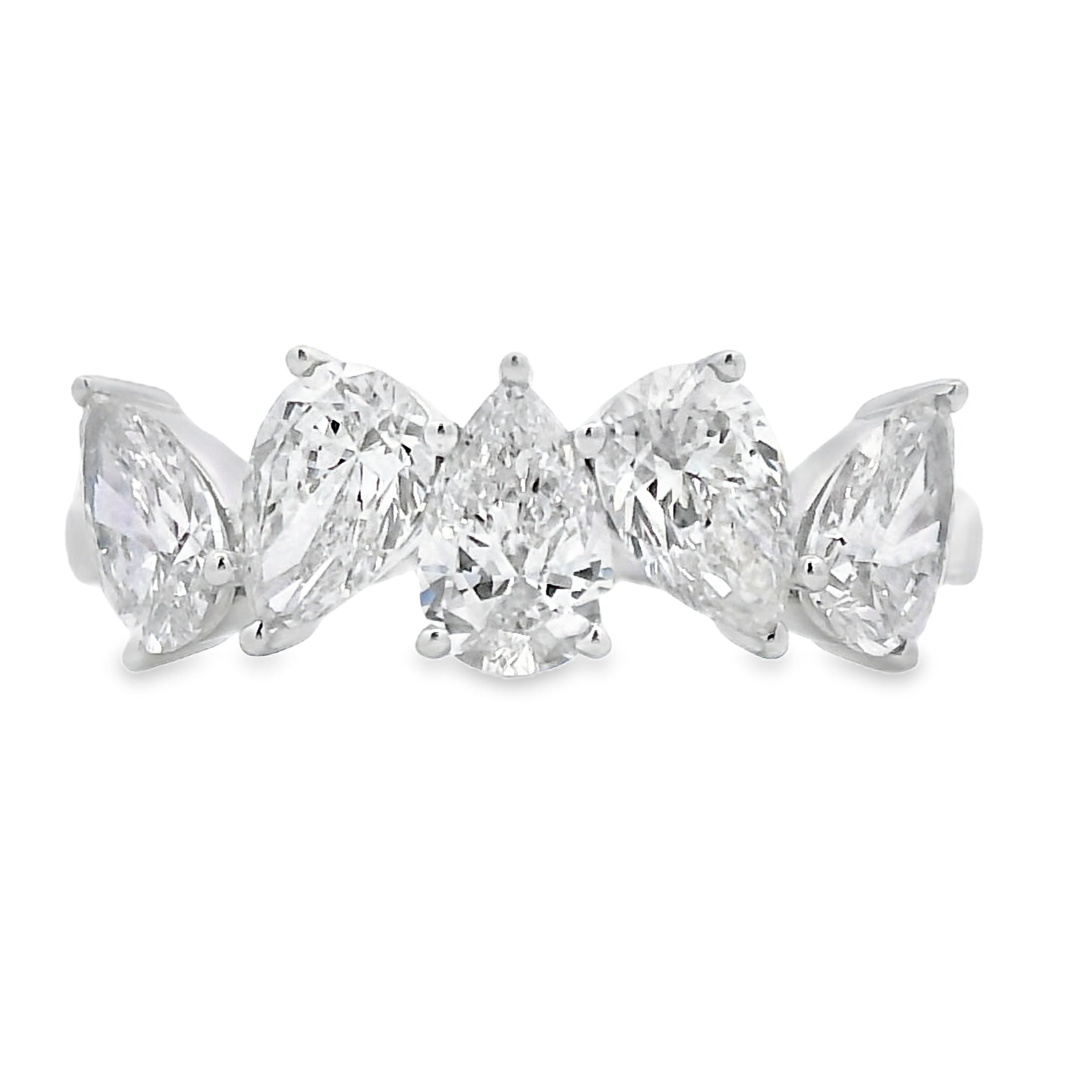 Lab Grown Diamond Wedding Band Ring 10KT White Gold