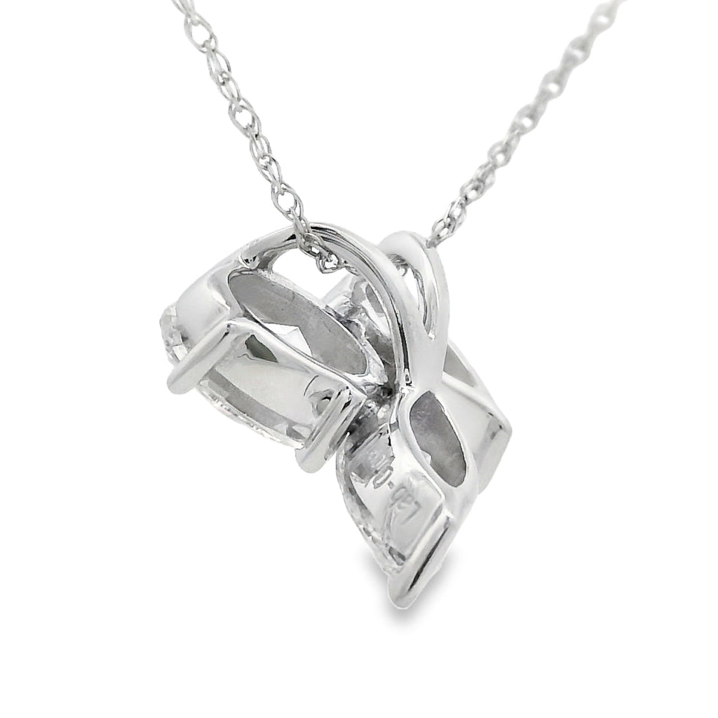 Lab Grown Diamond Fashion Pendants 14KT White Gold