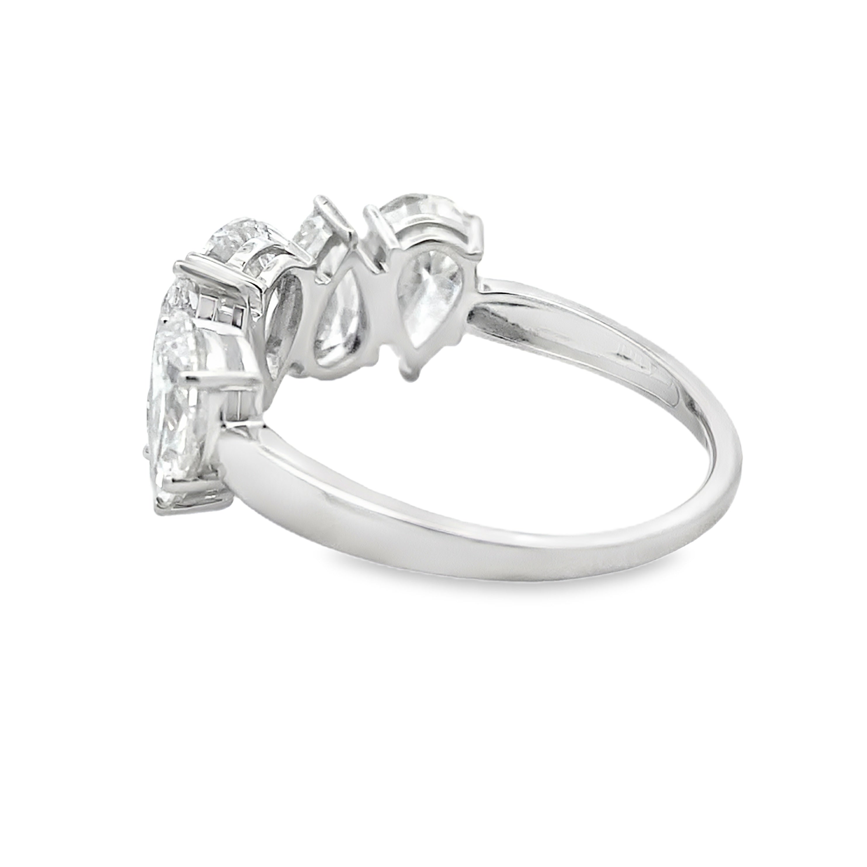 Lab Grown Diamond Wedding Band Ring 10KT White Gold
