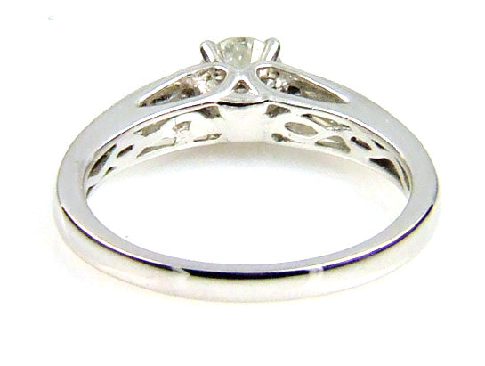 .50ct Diamond Eng Only 14KT White Gold