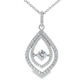 Cubic Zirconia Fashion Pendants Sterling Silver