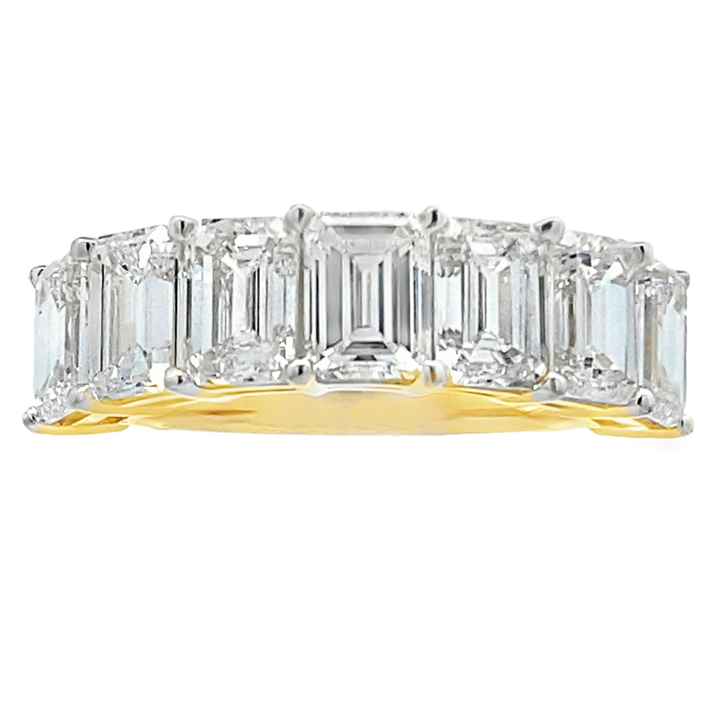 Lab Grown Diamond Fashion band rings 14KT Yellow Gold