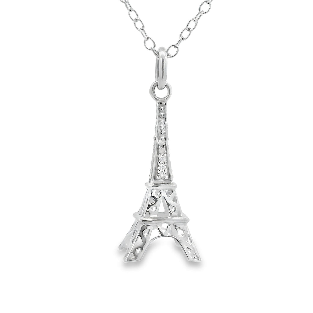 .06ct Diamond Fashion Pendants Sterling Silver