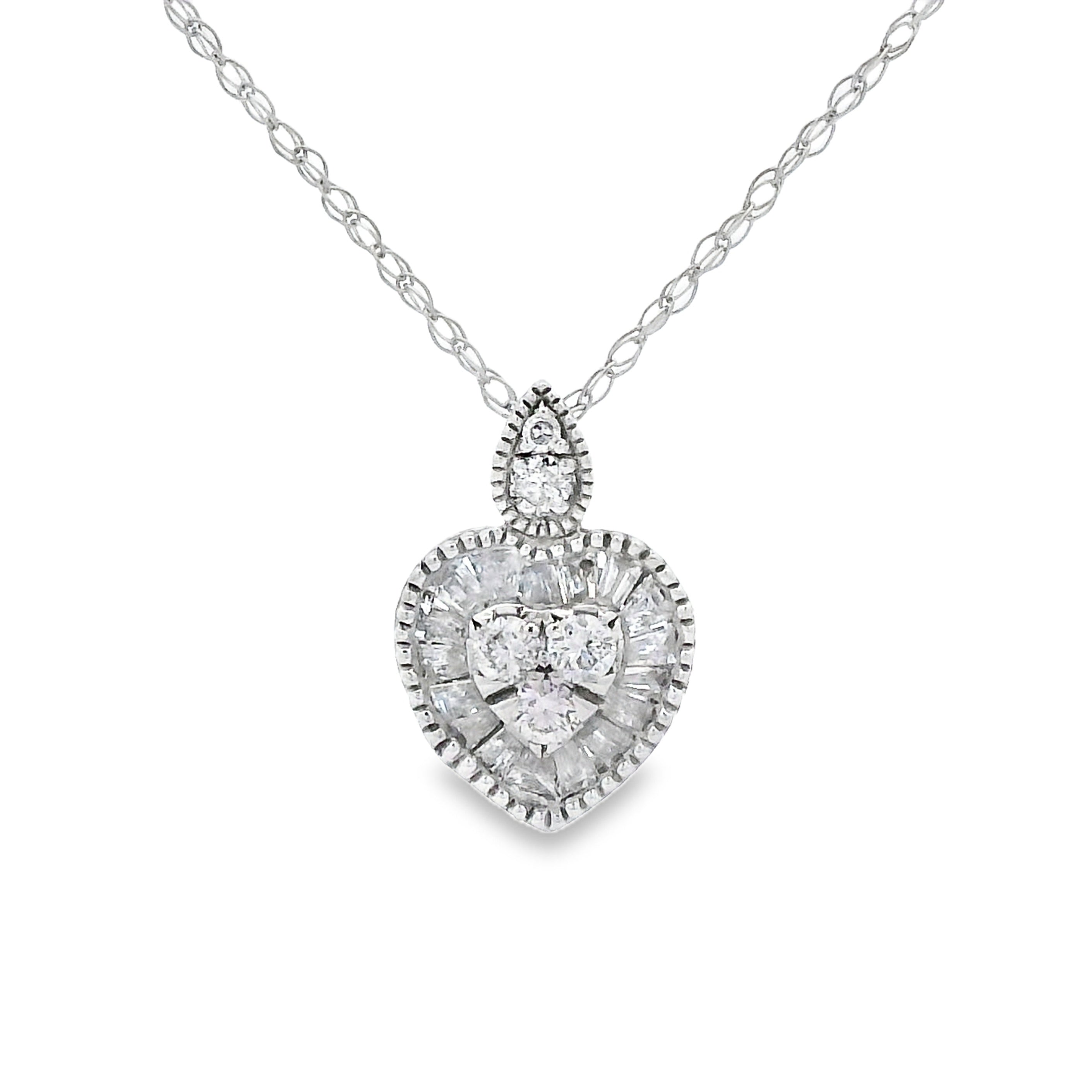 .31ct Diamond Fashion Pendants 14KT White Gold