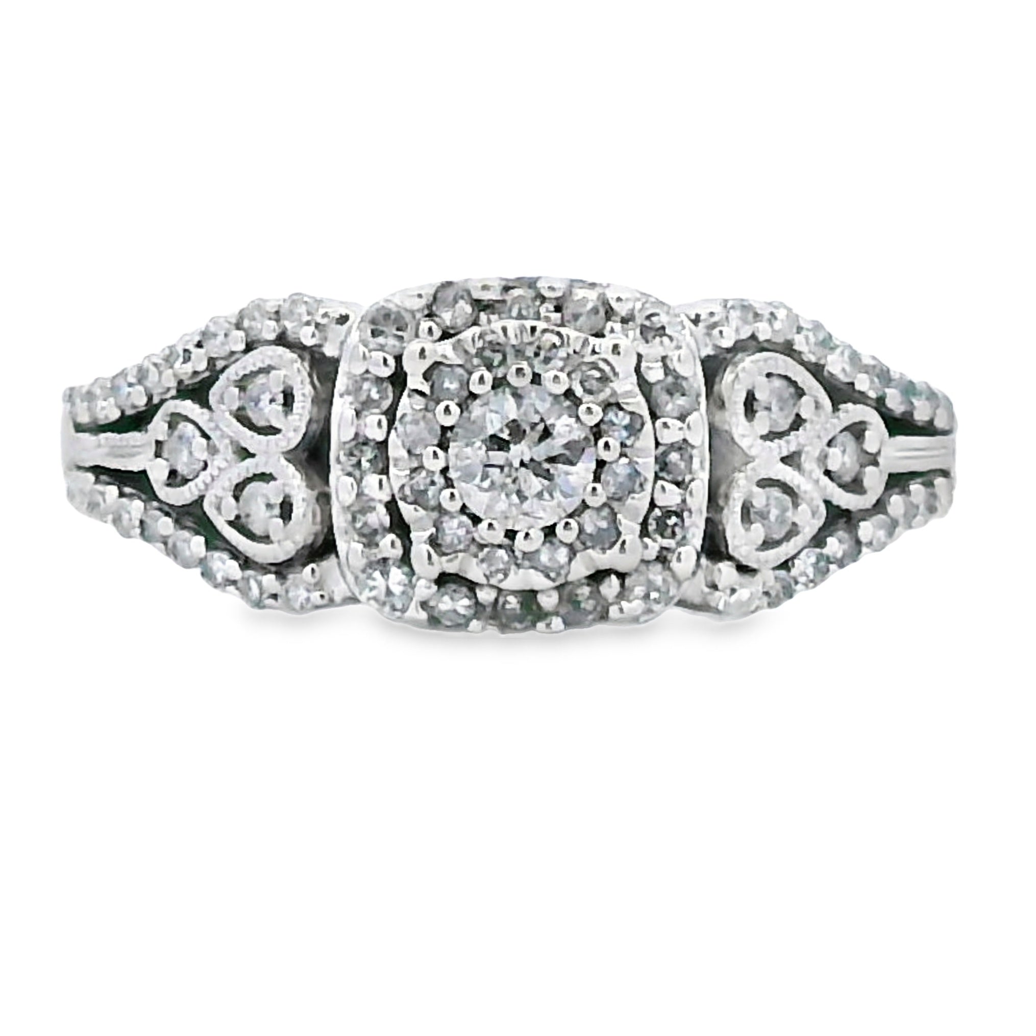 .50ct Diamond Ring 10KT White Gold