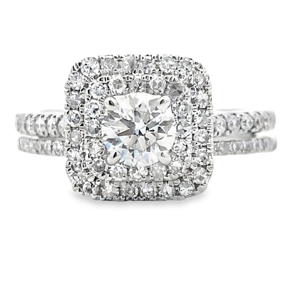Lab Grown Diamond Fashion band rings 14KT White Gold