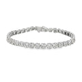Lab Grown Diamond Tennis Bracelet 10KT White Gold