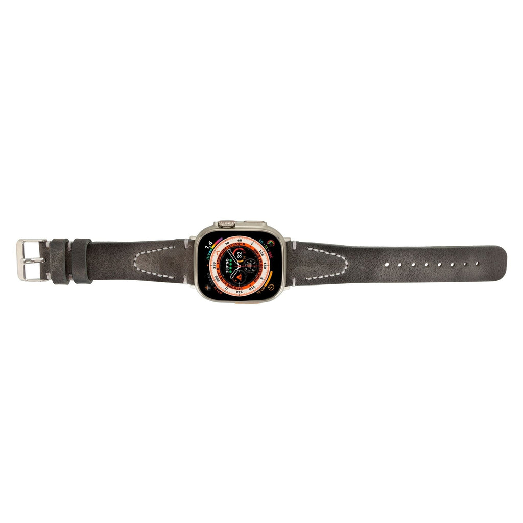 Jeffrey Leather Bands for Apple Watch 9, Ultra 2 & SE