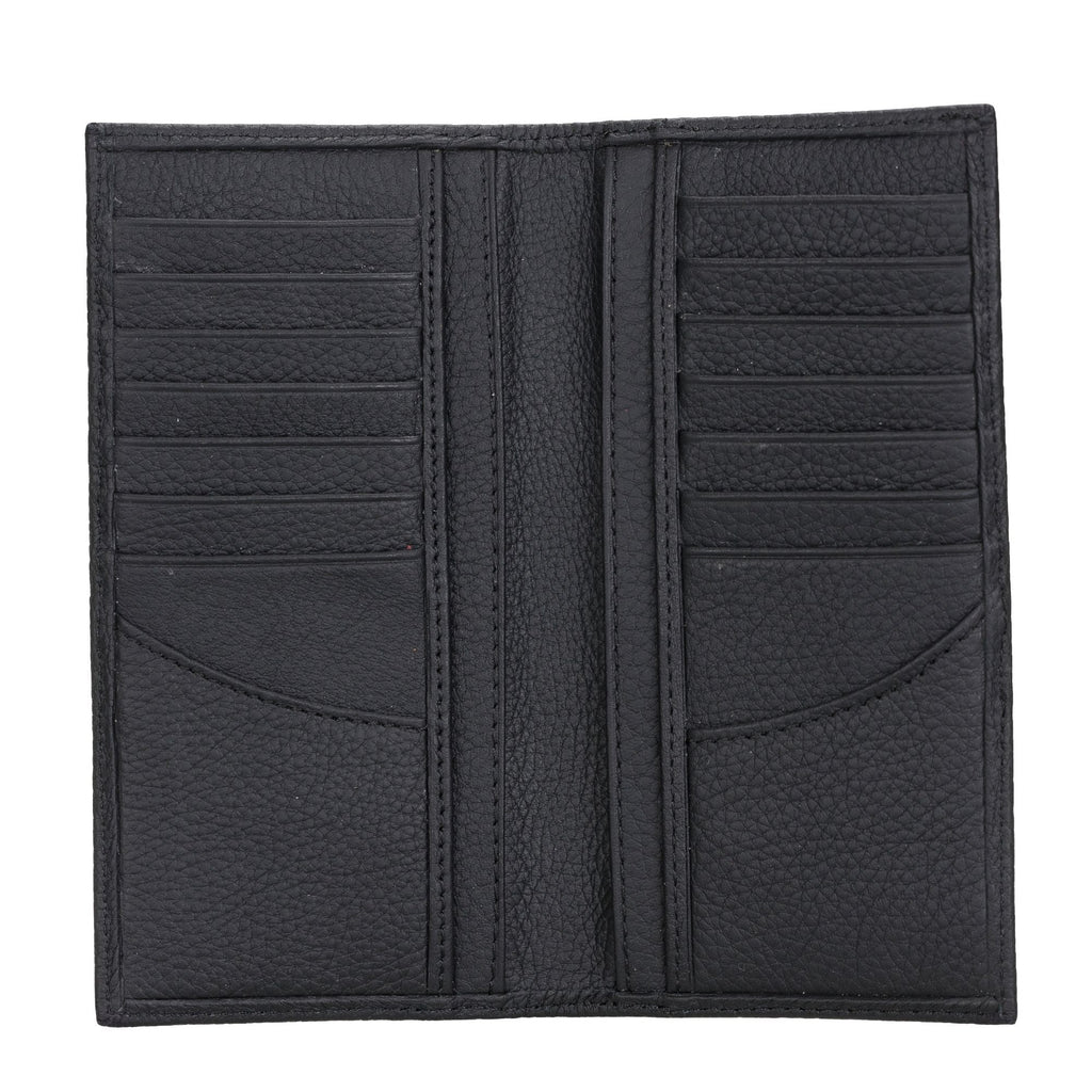 Ouray Handmade Full-Grain Leather Long Wallet for Men and Women