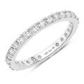1.00 Carat Lab Grown Diamond 14K White Gold Ring