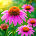 Purple Coneflower Seeds - 200+ Echinacea Seeds - Bee & Bird Magnet - Perennial - Free Shipping
