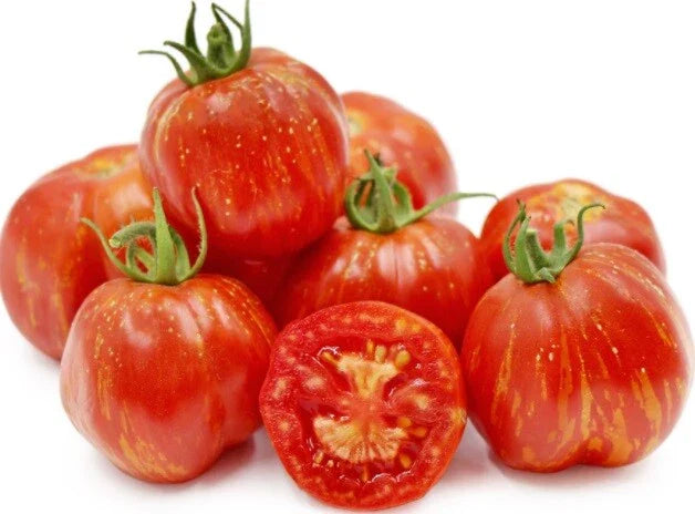 Heirloom Tomato Seeds - STRIPED CAVERN (Schimmeig Stoo) - Non-GMO - 50 Seeds