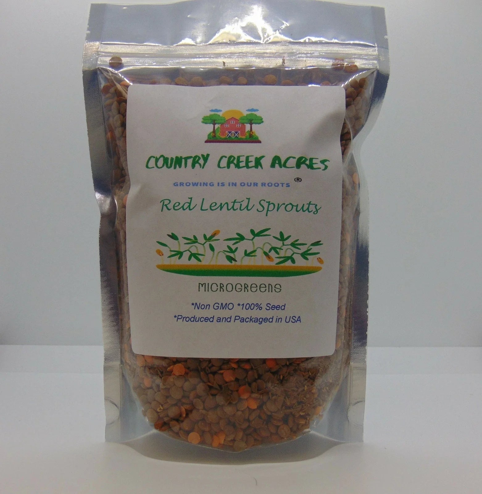 Red Lentils 2 oz - High Protein, Gluten-Free Legumes, Lens culinaris