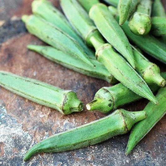 Emerald Okra Seeds - Non-GMO Heirloom Variety - Gardening Gift - Abelmoschus esculentus