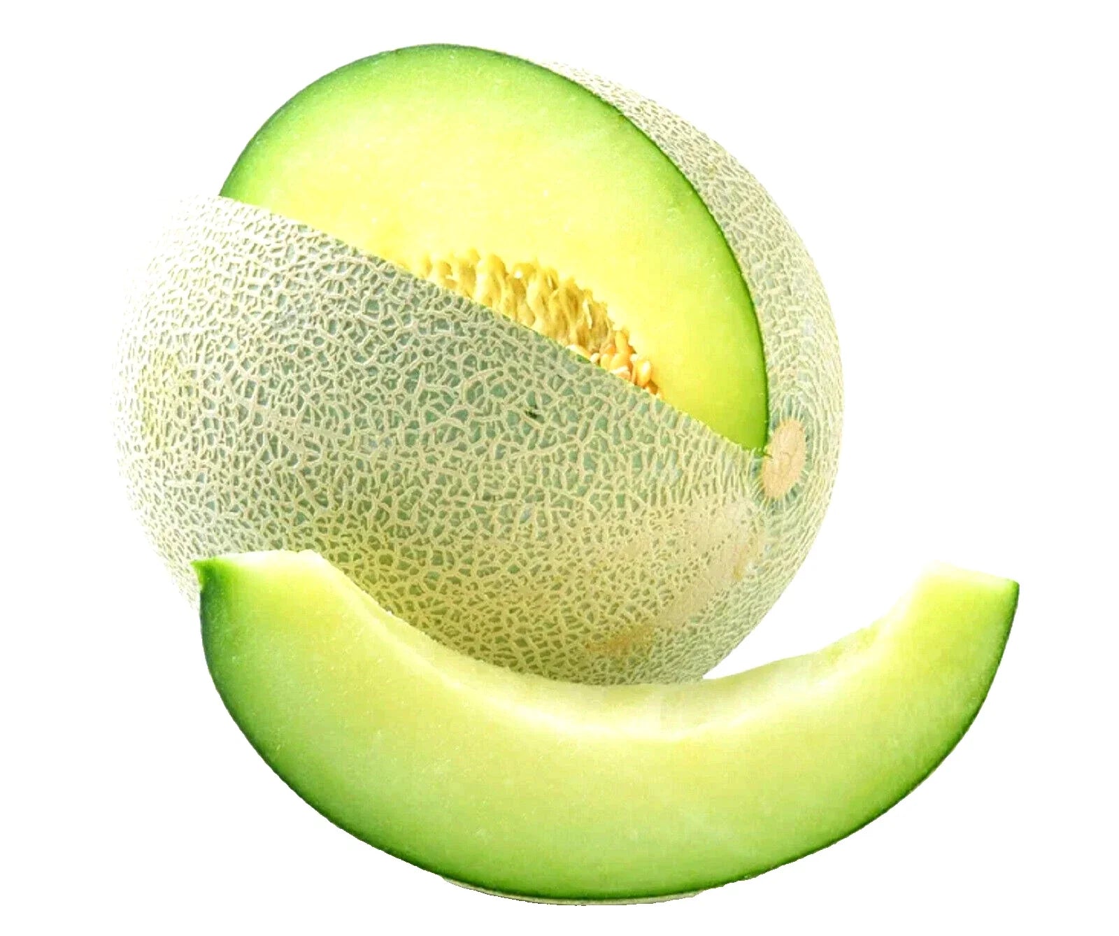 Rocky Ford Green Flesh Cantaloupe Seeds - 25 Non-GMO Seeds for Planting - Cucumis melo