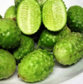 West Indian Gherkin Seeds - 200+ Heirloom Burr Spike Cucumber - Rare Vegetable Seeds - Cucumis anguria
