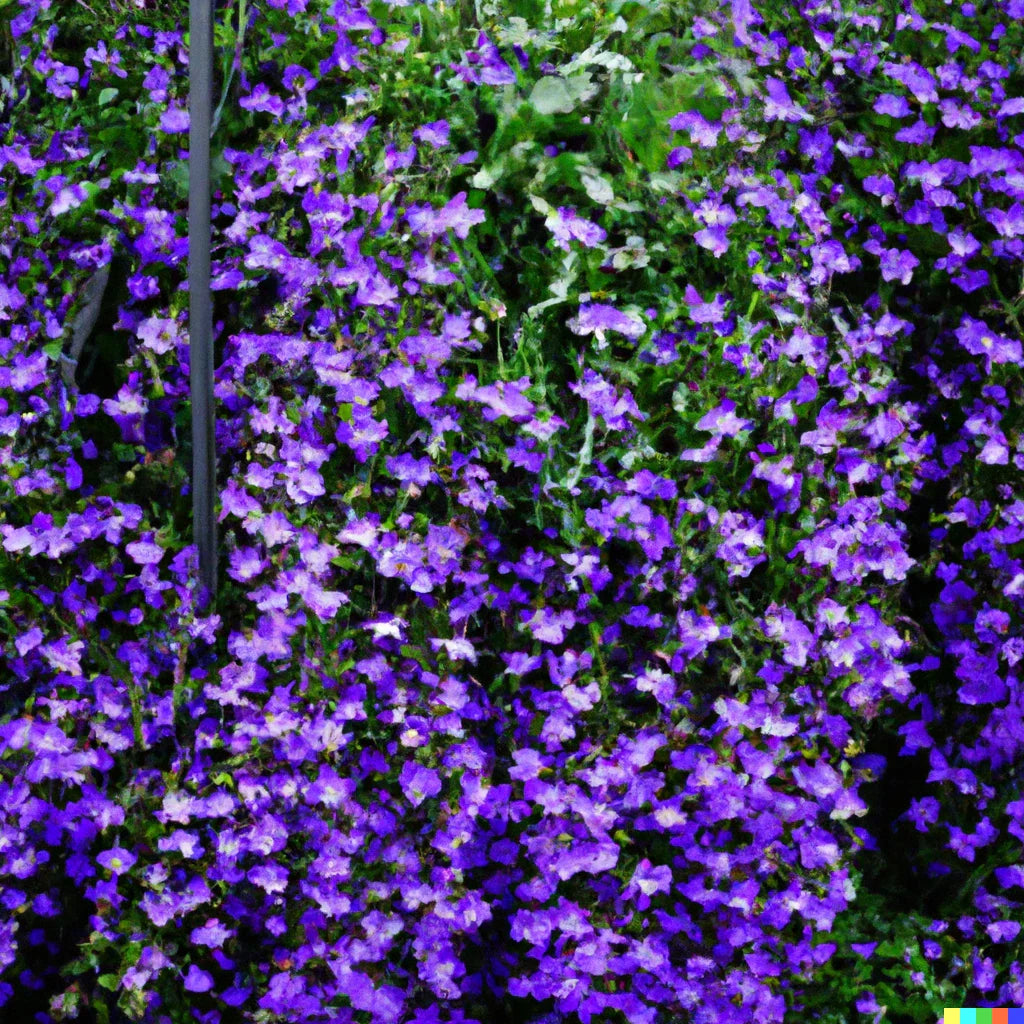 Purple Trailing Lobelia Flower Seeds - 600 Count | Ground Cover Plant | Ideal for Baskets | Lobelia erinus