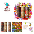 Wildflower Seed Shaker Collection - 300,000+ Pollinator Seeds for Gardens - Native Wildflowers (Various Species)