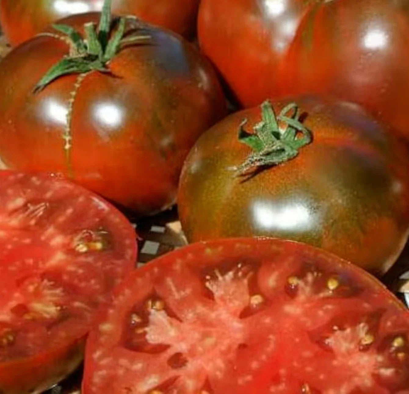 Paul Robeson Tomato Seeds 100+ Indeterminate Beefsteak Vegetable Seeds - Solanum lycopersicum