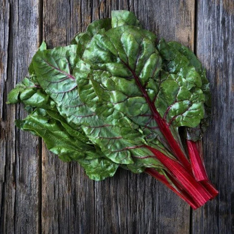 Ruby Red Swiss Chard Seeds - 250 Non-GMO Heirloom Seeds - Fresh USA Seller - Beta vulgaris subsp. cicla