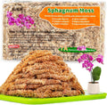 Sphagnum Moss 3 Oz for Orchids - Dried Long Fiber Sukh Peat Moss for Plants
