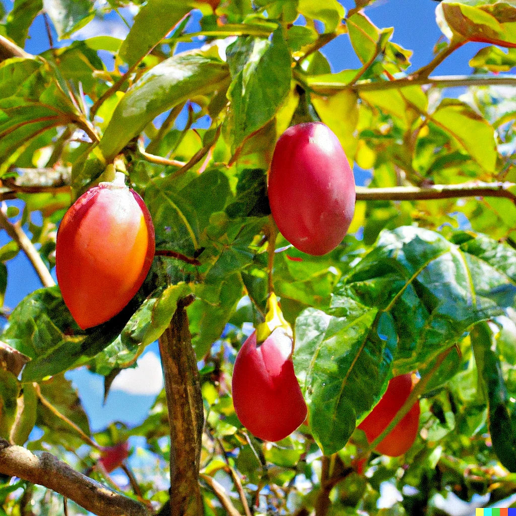 Tamarillo Seeds - 20 Pack, Tomato Tree Seeds (Cyphomandra Betacea) - Fast Growing, USA Seller
