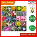Bulk Wildflower Seed Mix - 1 lb Non-GMO Seeds for Vibrant Pollinator Gardens - Wildflowers Seed Blend