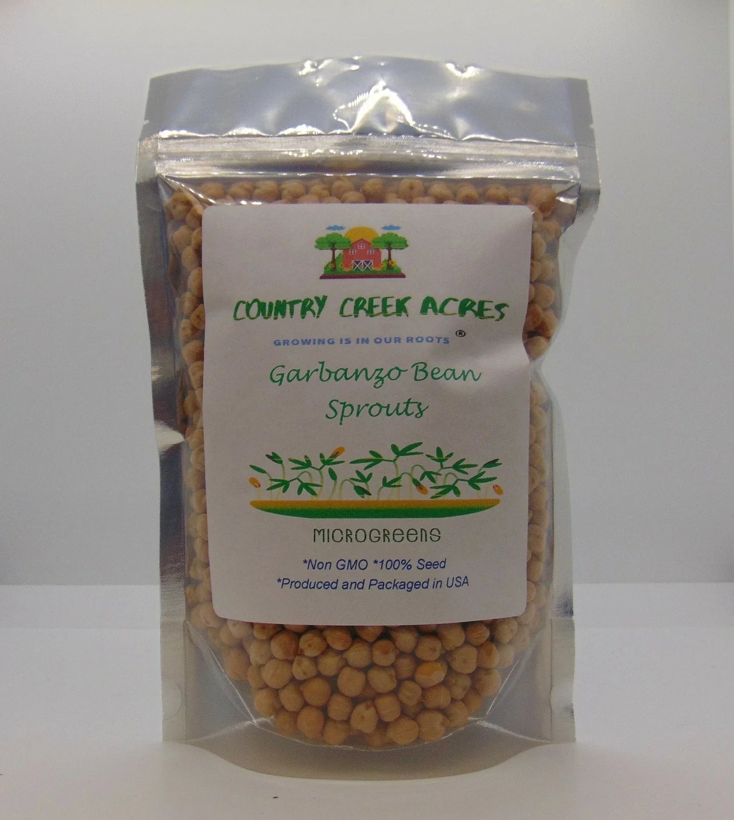 Garbanzo Bean Seeds 12 Ounce | Chickpea Seeds for Planting | Cicer arietinum